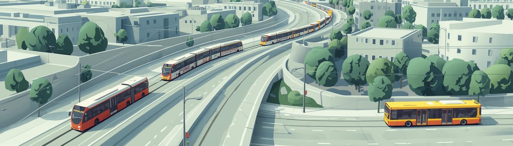 Tramwaje i autobusy: trasy, numeracja i częstotliwość